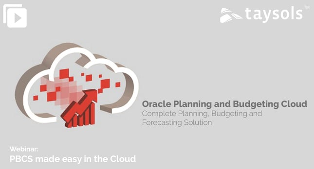 Budgeting and Planning made easy in the Cloud